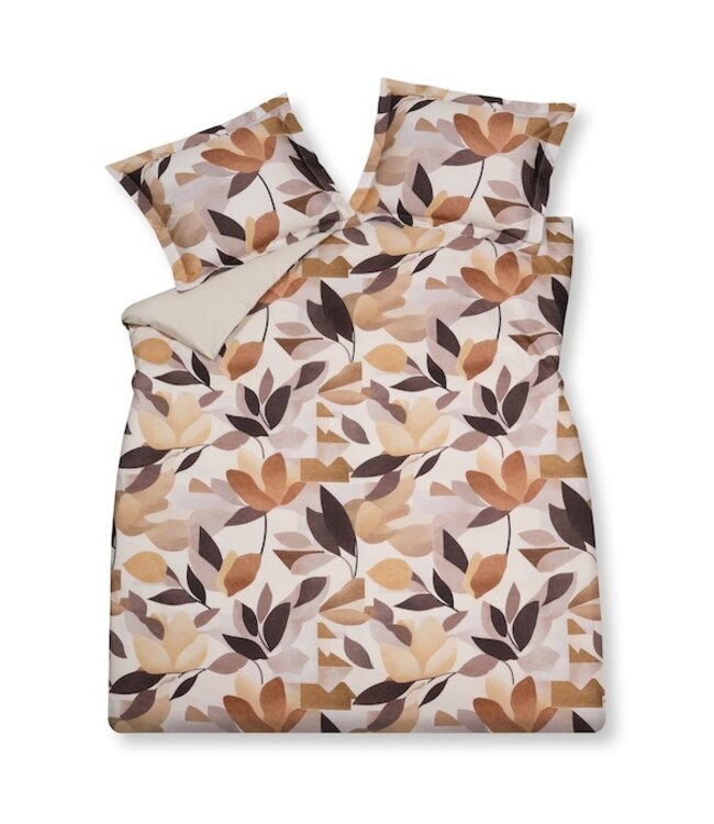 Vandyck Autumn Fern taupe dekbedovertrek