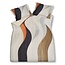 Vandyck Curva cream tan dekbedovertrek