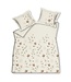 Vandyck Fleurine cream tan dekbedovertrek