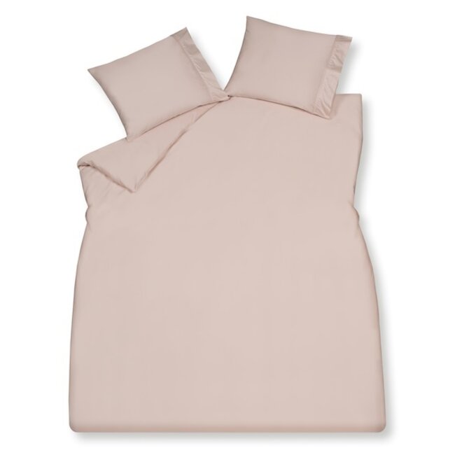 Vandyck Purity 87 Uni Satin sepia pink dekbedovertrek