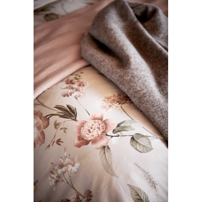 Vandyck Rosewood Charm linen dekbedovertrek