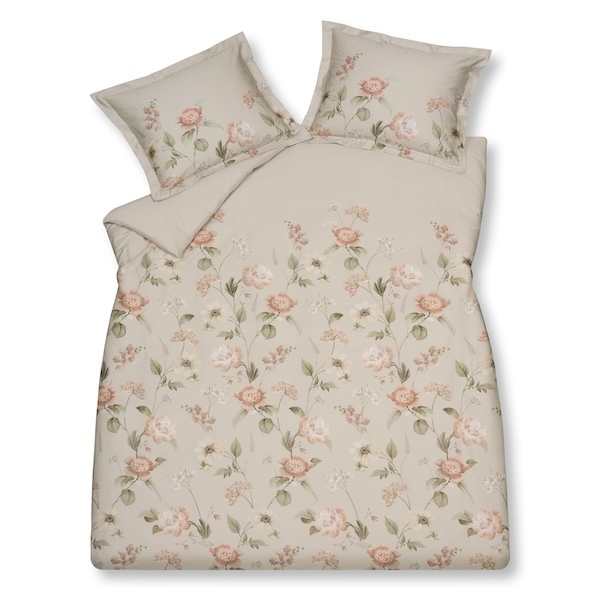 Vandyck Rosewood Charm linen dekbedovertrek