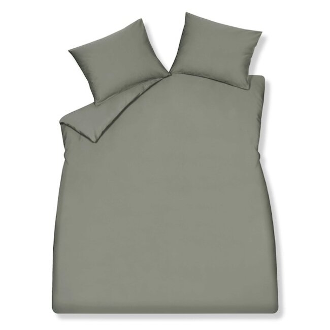 Vandyck Satin Luxe thyme dekbedovertrek