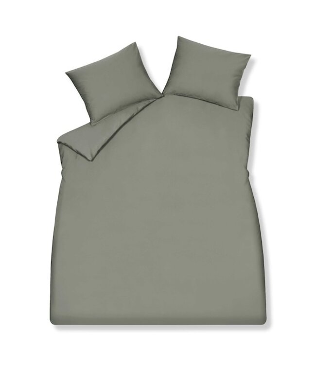 Vandyck Satin Luxe thyme dekbedovertrek