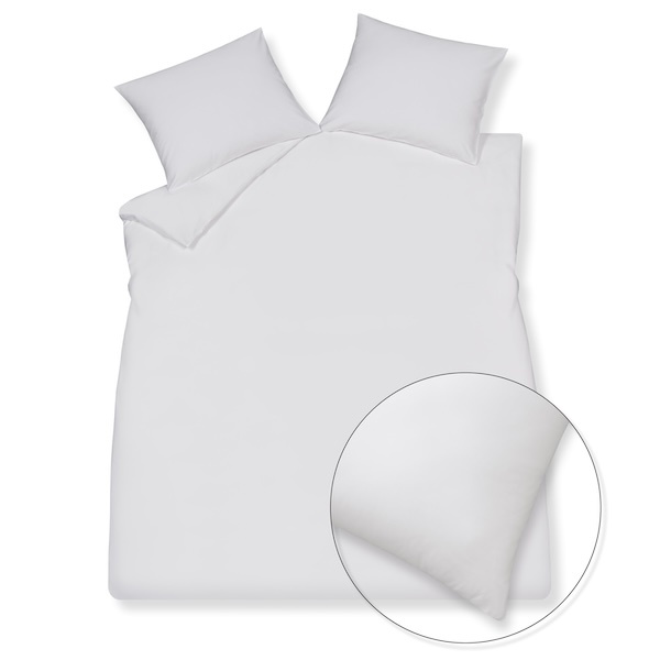 Vandyck Satin Luxe white dekbedovertrek