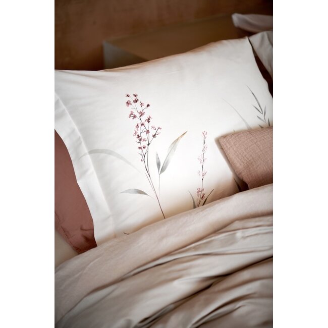 Vandyck Sylva cream tan dekbedovertrek