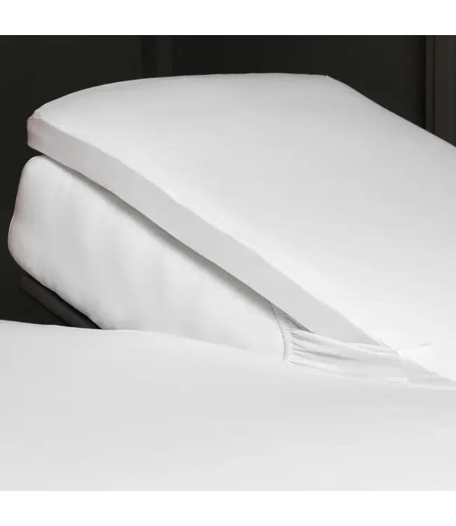 Vandyck Ventilation Stretch Split Topper white hoeslaken