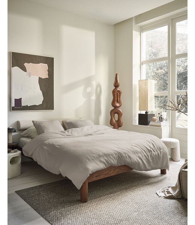 vtwonen Gentle Embrace Zand dekbedovertrek