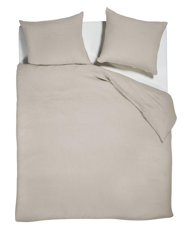 vtwonen Gentle Embrace Zand dekbedovertrek