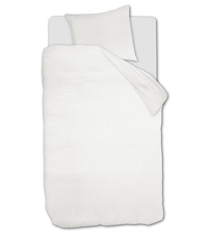 vtwonen Gentle Embrace Wit dekbedovertrek