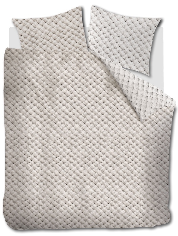 Rivièra Maison Woven Wool Naturel dekbedovertrek