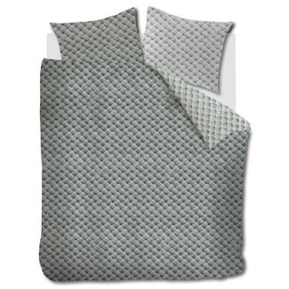 Rivièra Maison Rivièra Maison Woven Wool Groen dekbedovertrek