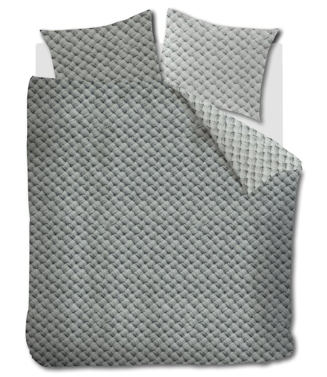 Rivièra Maison Woven Wool Groen dekbedovertrek