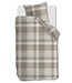Rivièra Maison Tartan Check Zand dekbedovertrek