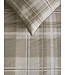 Rivièra Maison Tartan Check Zand dekbedovertrek