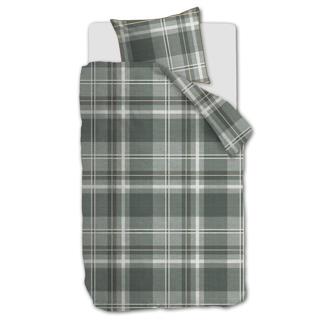 Rivièra Maison Tartan Check Groen dekbedovertrek
