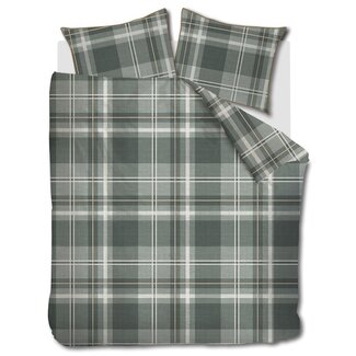 Rivièra Maison Rivièra Maison Tartan Check Groen dekbedovertrek