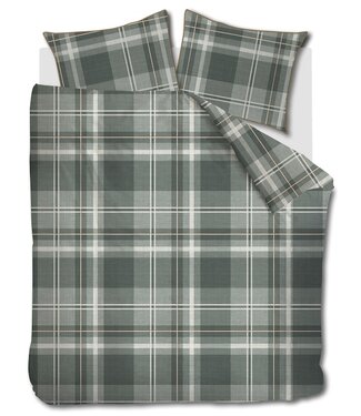 Rivièra Maison Rivièra Maison Tartan Check Groen dekbedovertrek