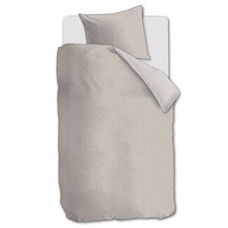 Rivièra Maison Rivièra Maison Emery Taupe dekbedovertrek