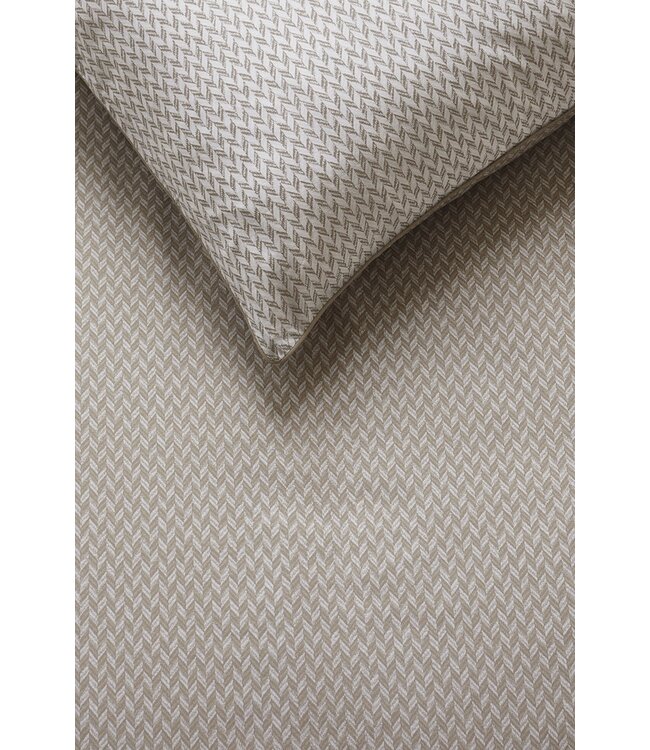 Rivièra Maison Emery Taupe dekbedovertrek