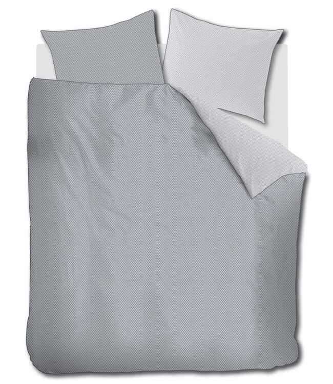 Rivièra Maison Emery Blauwgrijs dekbedovertrek