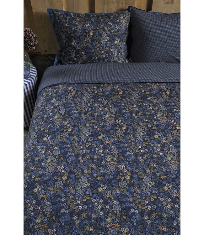 Pip Studio Tutti I Fiori Donkerblauw dekbedovertrek