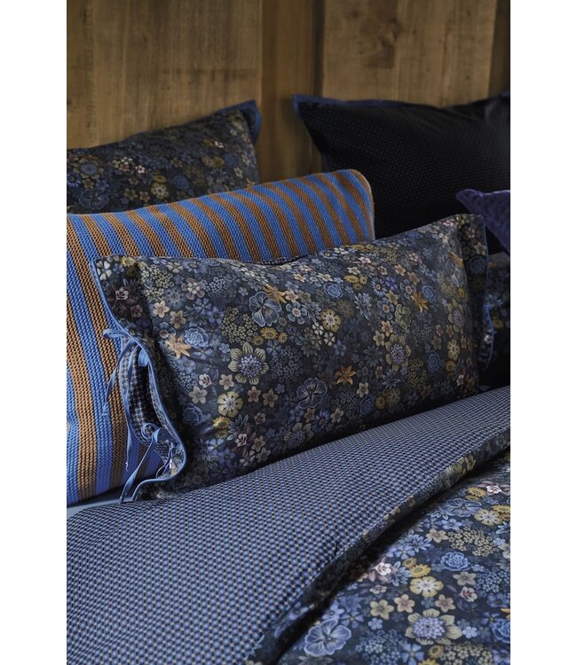 Pip Studio Tutti i Fiori Cushion Donkerblauw