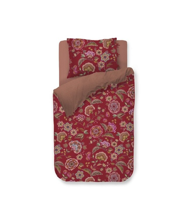 Pip Studio Matata Rood dekbedovertrek