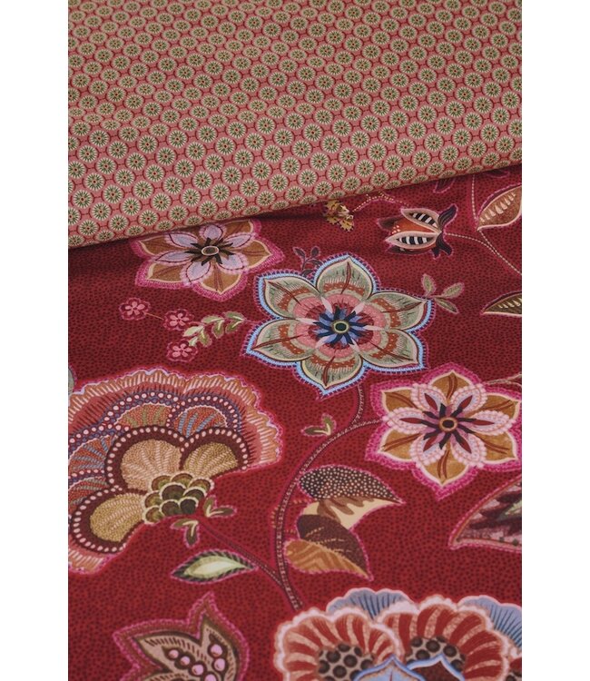 Pip Studio Matata Rood dekbedovertrek