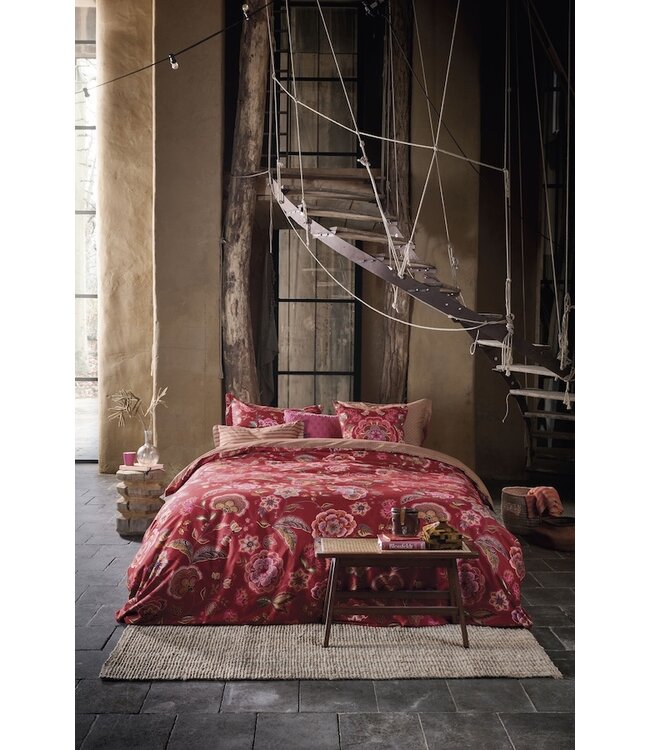 Pip Studio Matata Rood dekbedovertrek