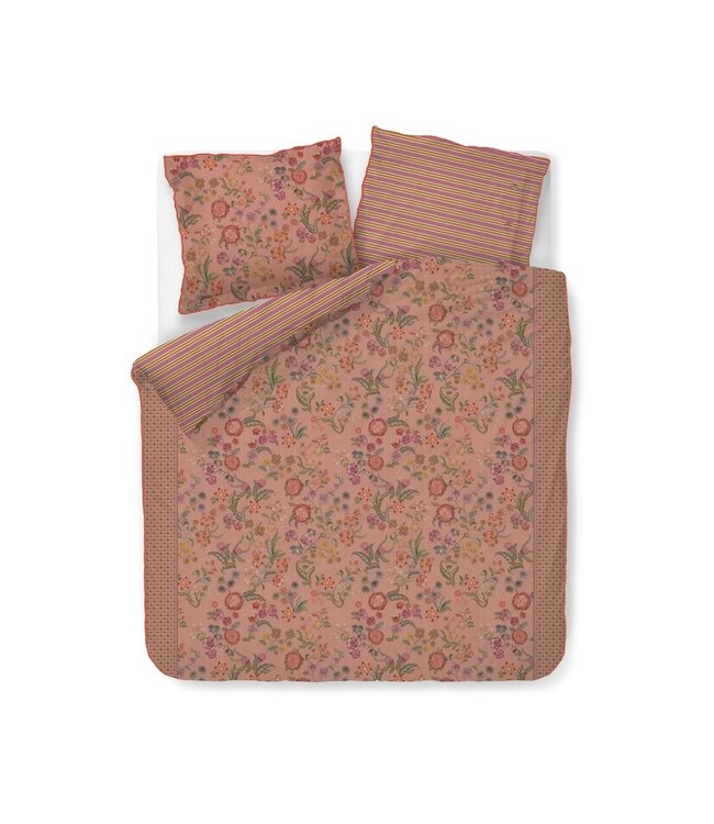Pip Studio Coco Flower Koraal dekbedovertrek