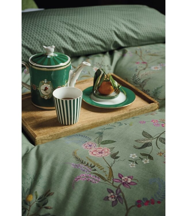 Pip Studio Bustani Groen dekbedovertrek