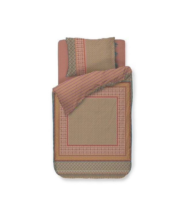 Pip Studio Bogolan Multi dekbedovertrek