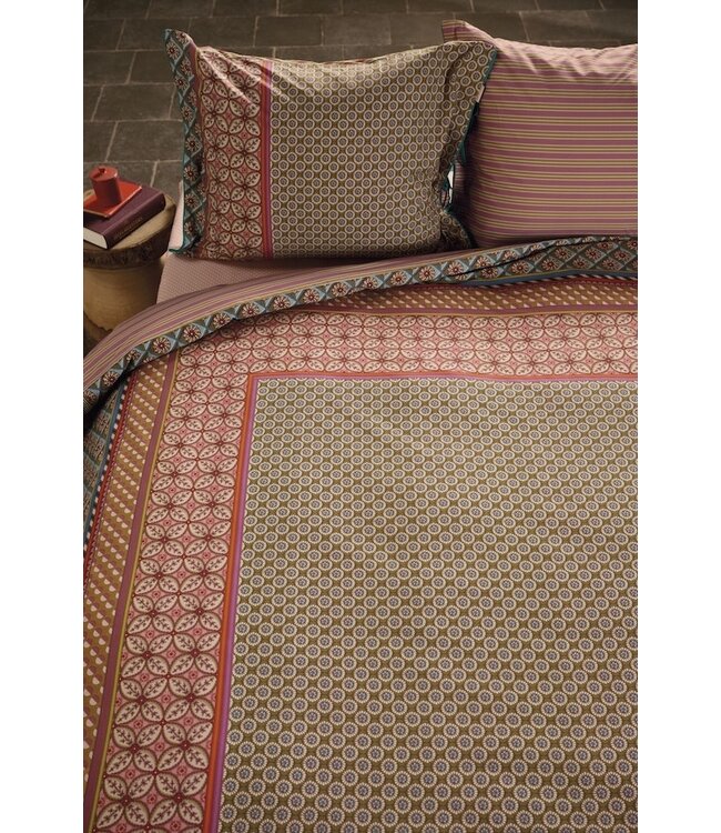 Pip Studio Bogolan Multi dekbedovertrek