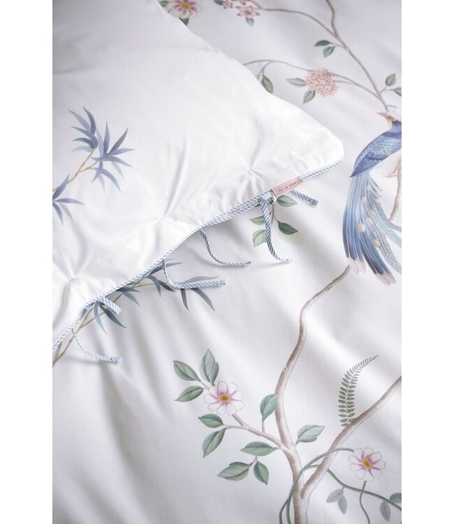 Pip Studio Bamboo Blossom Wit dekbedovertrek