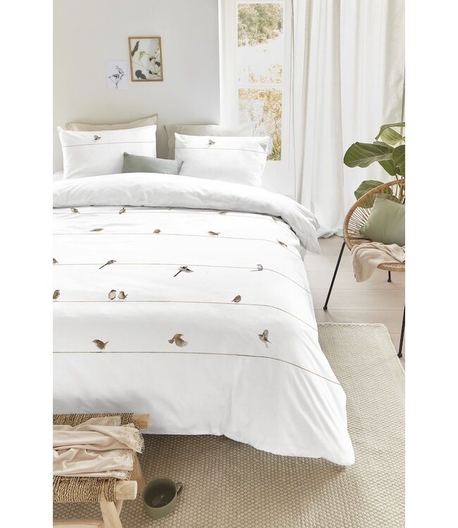 Marjolein Bastin Gathering Naturel dekbedovertrek