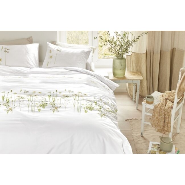 Marjolein Bastin Amaryllis Wit dekbedovertrek