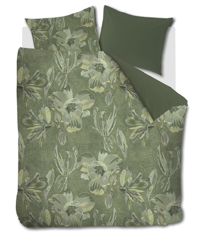 Kardol by Beddinghouse Symbiose Groen dekbedovertrek