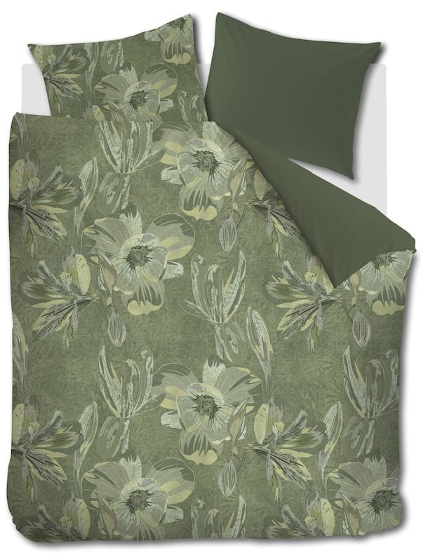 Kardol by Beddinghouse Symbiose Groen dekbedovertrek