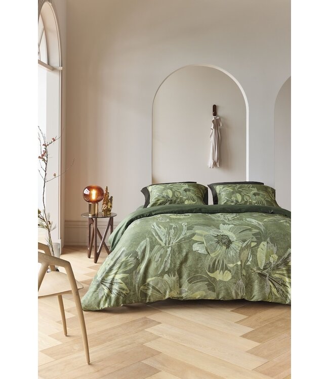 Kardol by Beddinghouse Symbiose Groen dekbedovertrek
