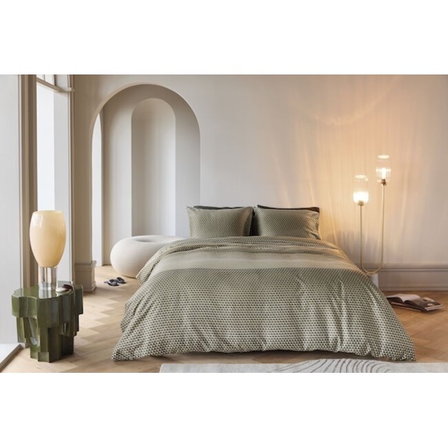 Kardol by Beddinghouse Lofty Olive Green dekbedovertrek