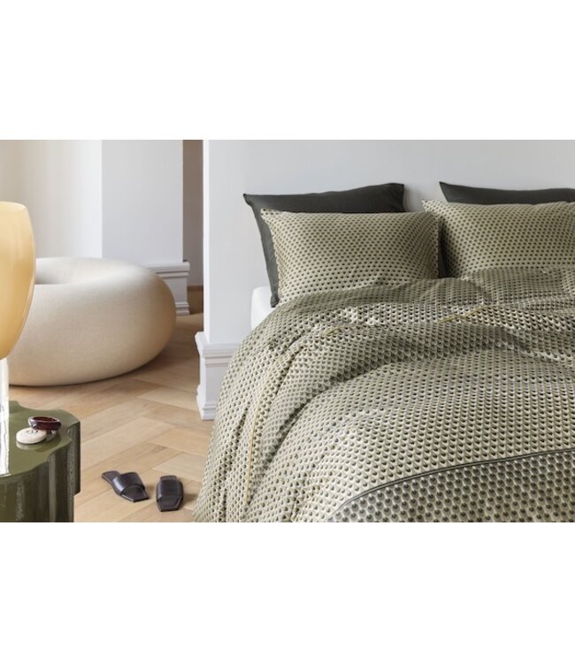 Kardol by Beddinghouse Lofty Olive Green dekbedovertrek