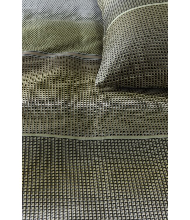 Kardol by Beddinghouse Charlottesville Groen dekbedovertrek