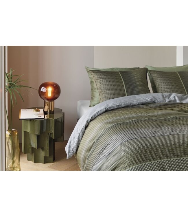 Kardol by Beddinghouse Charlottesville Groen dekbedovertrek