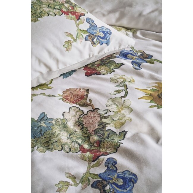 Beddinghouse x Van Gogh Museum Guirlande des Fleurs Zand dekbedovertrek