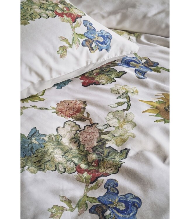Beddinghouse x Van Gogh Museum Guirlande des Fleurs Zand dekbedovertrek