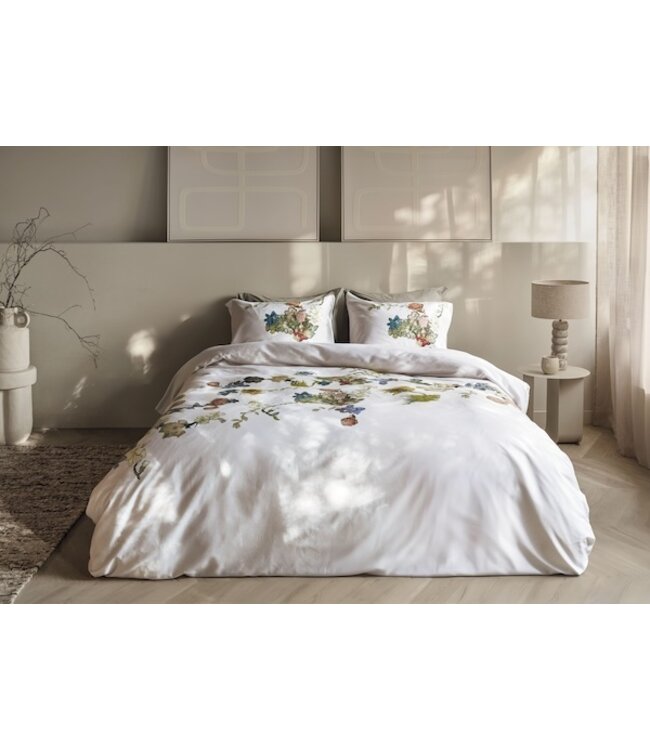 Beddinghouse x Van Gogh Museum Guirlande des Fleurs Zand dekbedovertrek