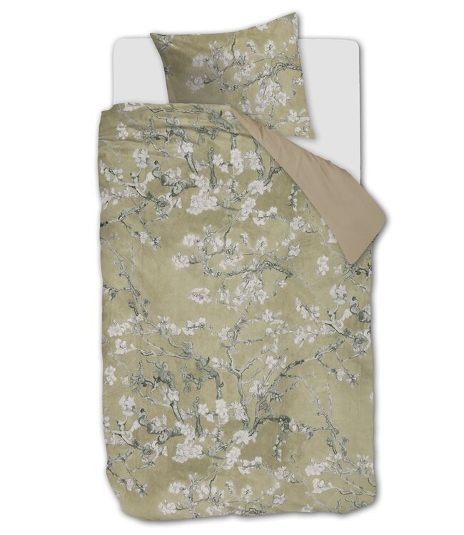 Beddinghouse x Van Gogh Museum Fleur de Velours Goud dekbedovertrek