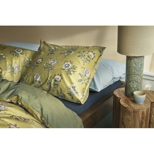 At Home by BeddingHouse Bygone Olive Green dekbedovertrek