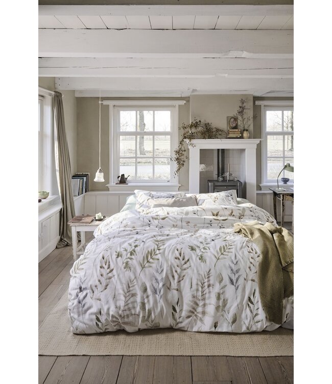 Ariadne at Home Twigs Wit dekbedovertrek